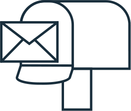 postilaatikko, Avoin työttömyyskassa A-kassa, piktogrammi
