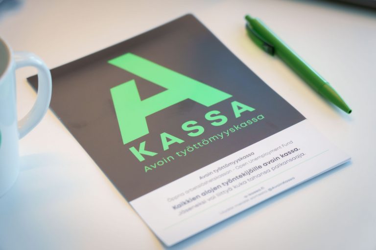 A-kassa, kuvituskuva, avoin työttömyyskassa