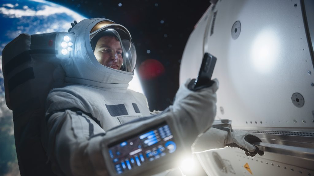 Kuvituskuva astronautista