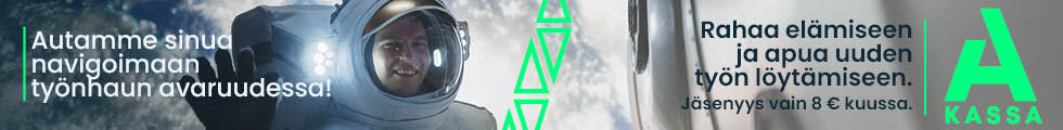 Autamme sinua navigoimaan työttömyysturvan avaruudessa.