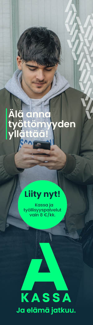 Älä anna työttömyyden yllättää.